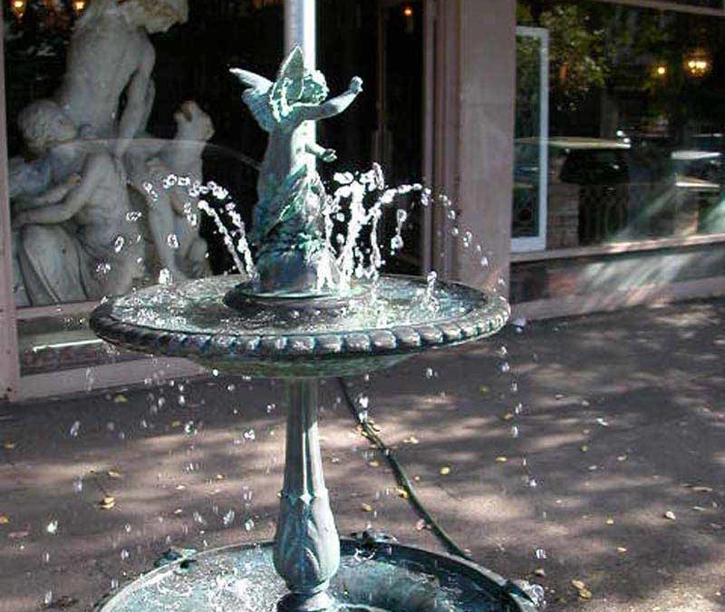 Empire Angel Two Tier Fountain